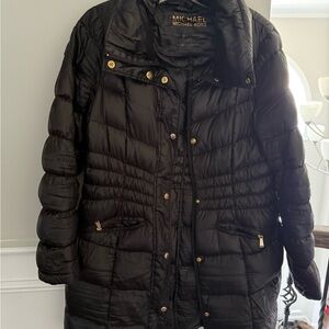 Michael Kors Quilted Black Puffer Jacket